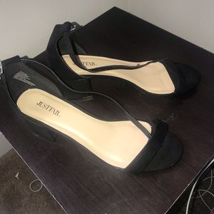 JUST FAB BLOCK HEEL